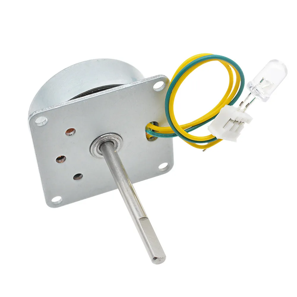 2pcs Micro Three-phase AC Generator 3V-24V Small Power Wind Turbine Hand Cranked Generator Small Silent Motor Motor