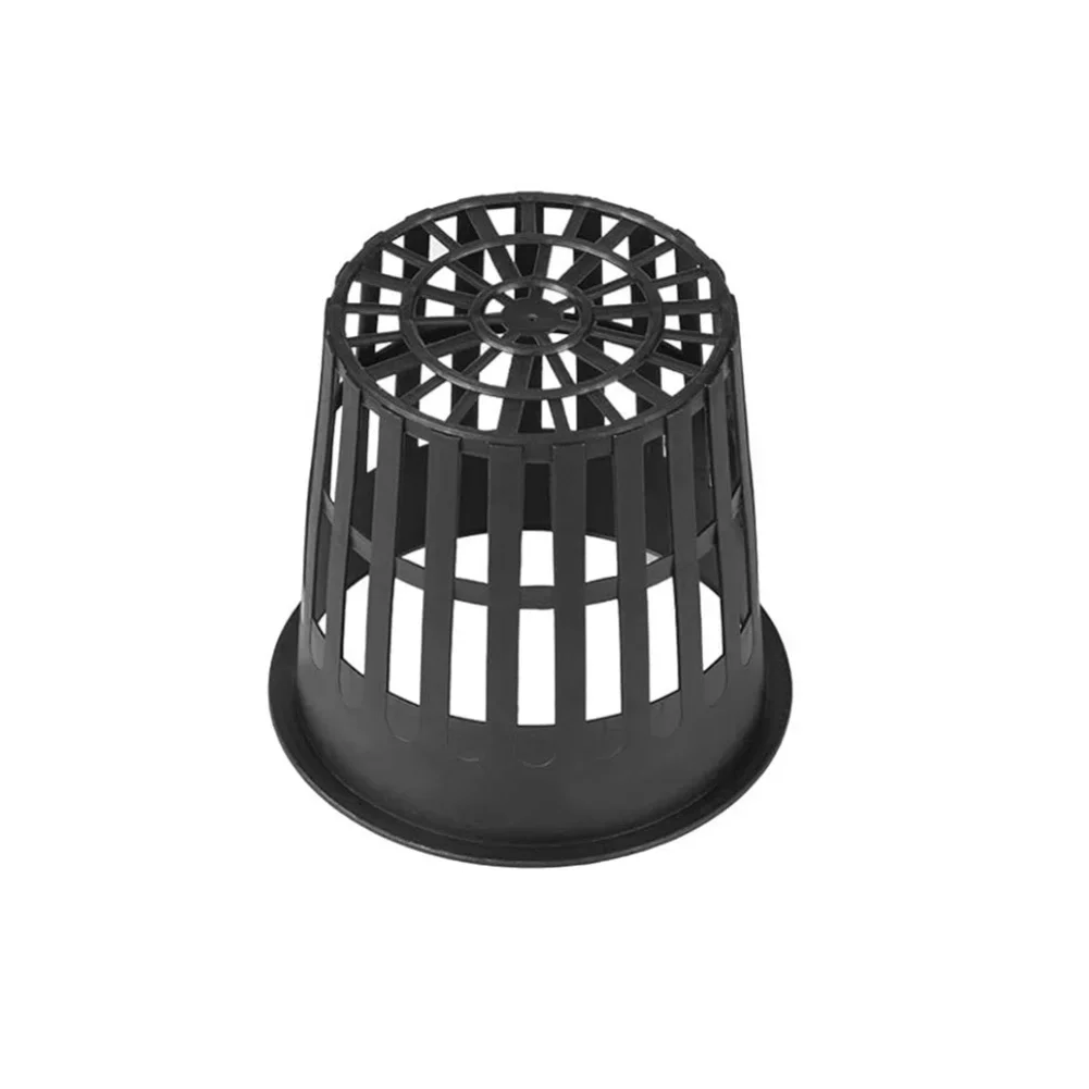 

Садовые принадлежности для выращивания растений: сетчатый горшок для рассады, компактный размер 11 см, легко чистится, легкая конструкция, для гидропоники, черный цвет