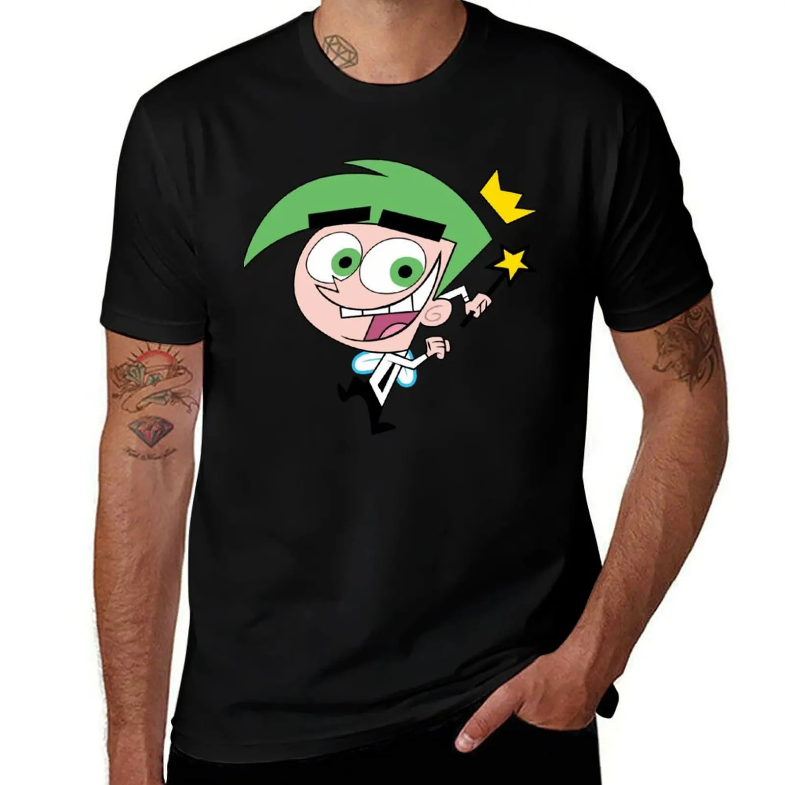 

Cosmo from The Fairly OddParents Love You T-Shirt Fashion Simple Casual Tee Shirt
