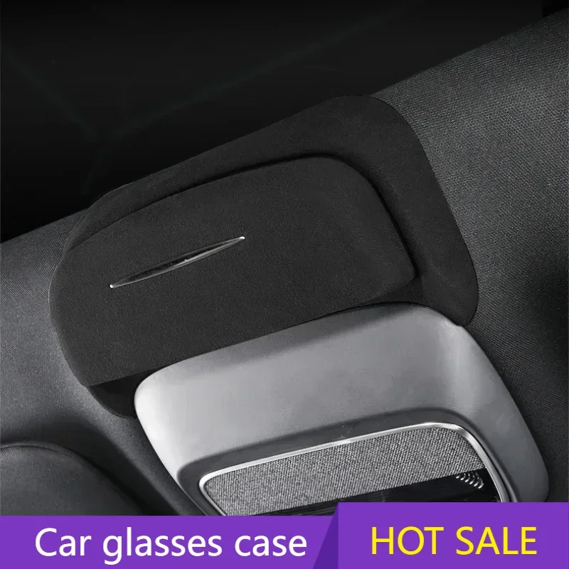 

For Xpeng G6 Car Glasses Case Sunglasses Storage Clip Modified Car Top Storage Interior Anti-scratch Protection Car Accessories