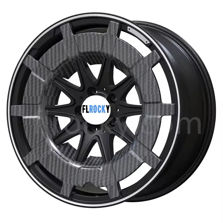 Flrocky Carbon Fibre Wheel Hub Design Your Own Wheel for Urus Aventador Huracan  I8 X5 X6 X7 Z4 18-21 Inch