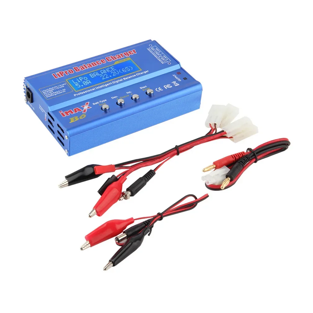 IMAX B6 80W Digital RC Lipo NiMh Battery Balance Charger AC Power 12V5A EU US UK AU Adapter Li-Fe/Li-lon/Ni-Cd Battery Charger