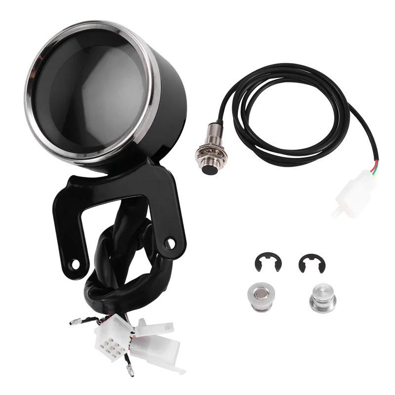 

Leading-Edge-Universal 12V Motorcycle LCD Digital Odometer Speedometer Tachometer Fuel Gauge Display Module