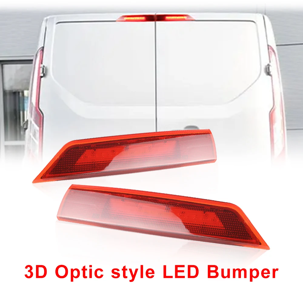 LED Third High-Level Brake Reverse Light FOR Ford Transit Tourneo Custom Van 2012-2021 GK21-13N408-AB LED High Mount Stop Lamp