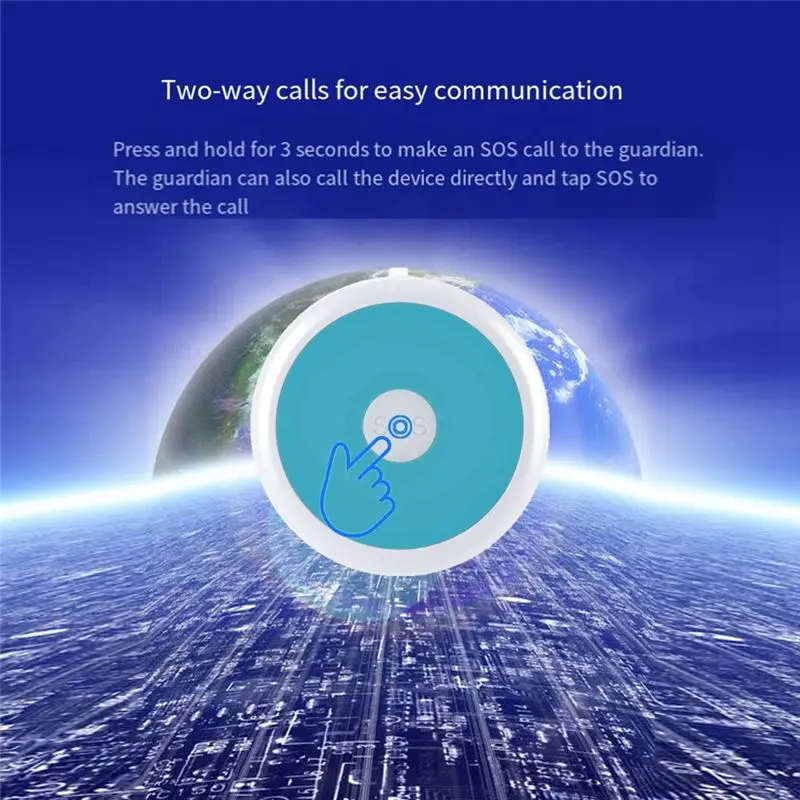 4G GPS Locator Personal Emergency Response Alarm Children Kids Safe Locator with Talk Function for Elderly Children