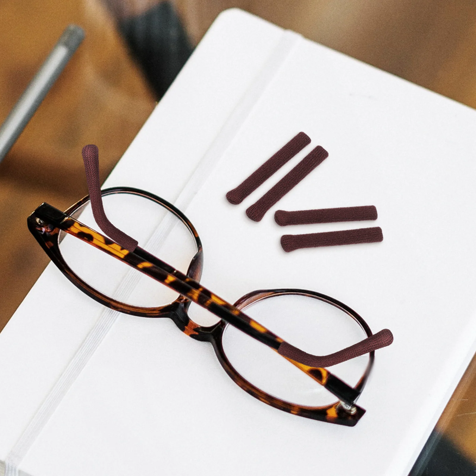 3Pairs Eyeglass Ear Cushions Comfortable Breathable Non Slip Glasses Ear Grips Temple Tips for Eyewear Retainer