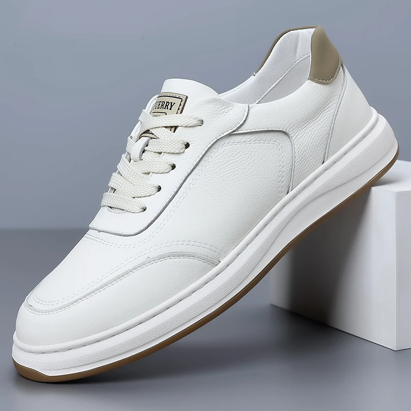 

2025 Men's Spring/Autumn Viral Chunky Sneakers - Hong Kong Style Trendy Casual Shoes, Height-Boosting for Students & Skaters