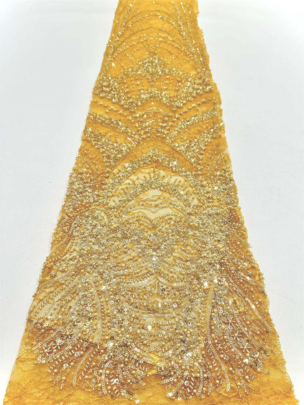 5 ياردة مطرز أقمشة الدانتيل الفرنسية تول التطريز الدانتيل عالية الجودة الأفريقي الترتر الخرز النسيج للنساء فساتين الزفاف