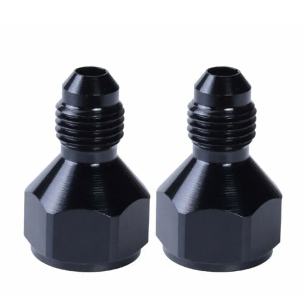 

2pcs Aluminum Alloy Precision Machined Hose Fitting Adapter An8 An10 To An6 Oil Hose Adapter Kit For Most Fluids Oil Coolant Air