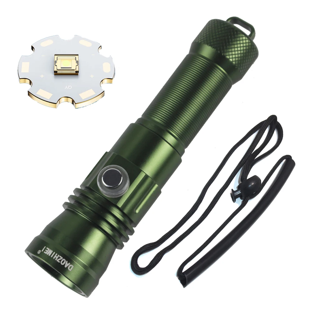 Portable led Diving FlashLight 251Meters Professional Depth Dive 5 Modes Super bright Scuba Lamp Outdoor Waterproof Lantern