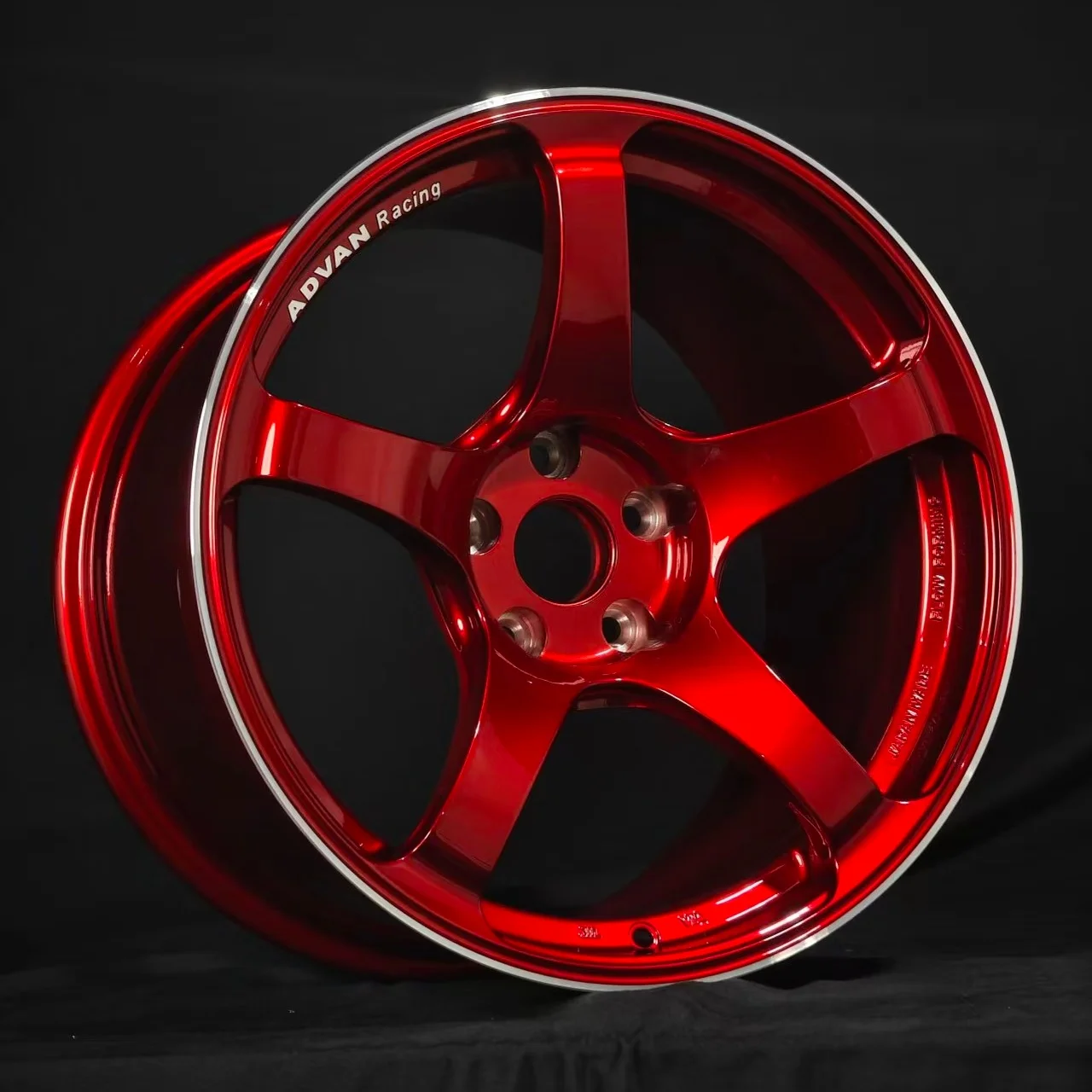 *for Wheels 17-24 Inch Aluminum Alloy 5 Spoke Forging PCD 5x114.3/4x100 Black Finish Custom Color for for WRX BRZ RX-7