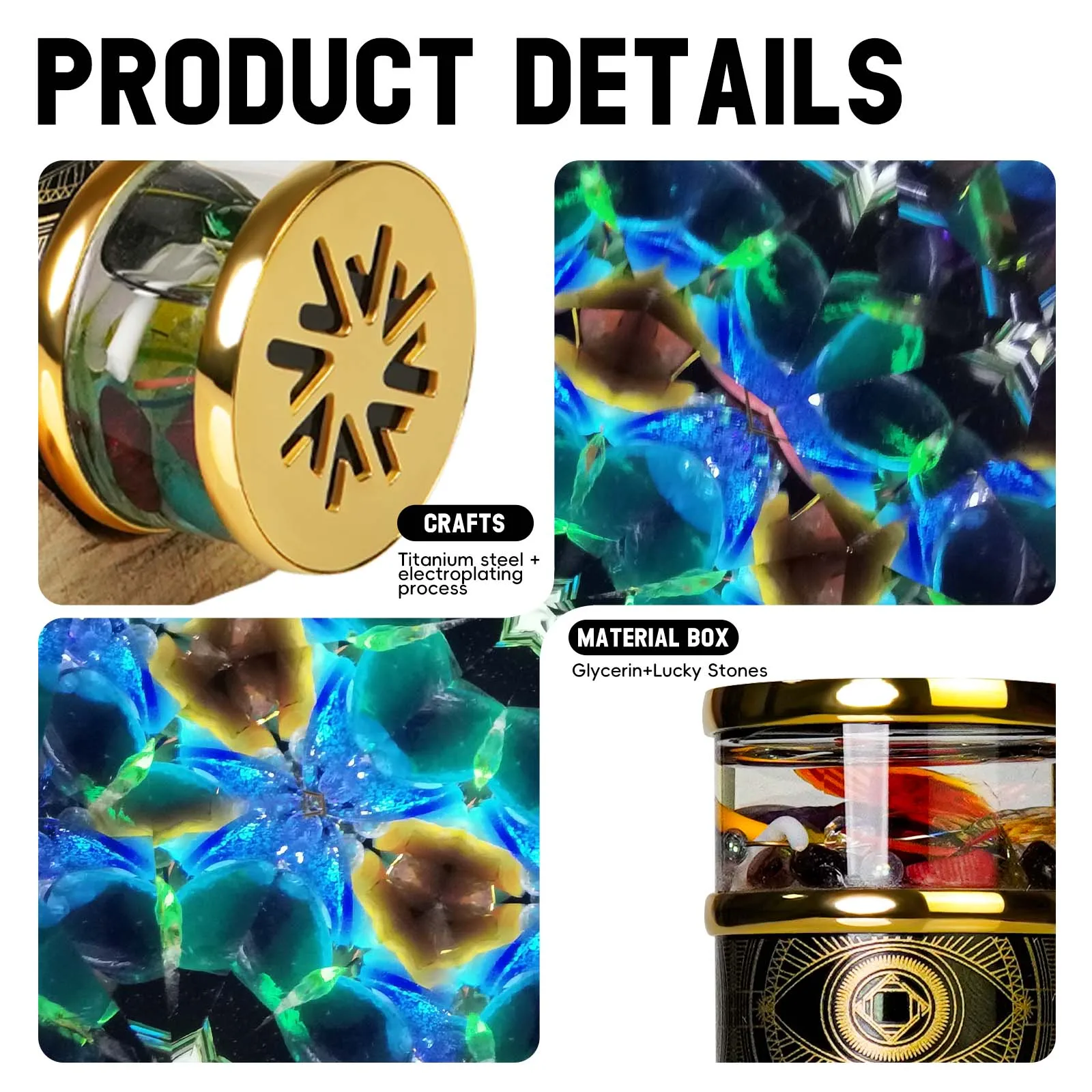 MORLENS Kaleidoscope men and women Christmas girlfriends birthday gifts high grade creative 12 constellations decompression