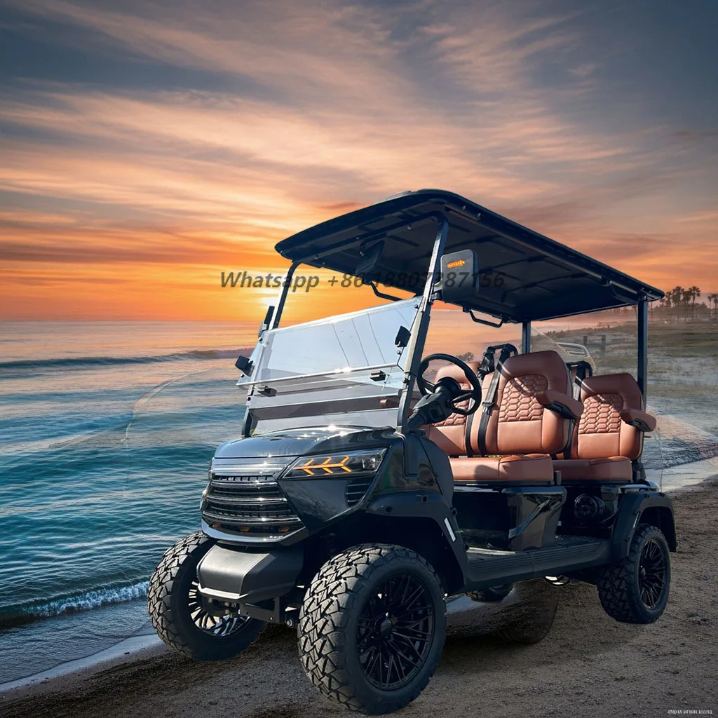 4+4 Road Off Wheels Off Road Golf Cart Hunting 4 Wheel Buggy