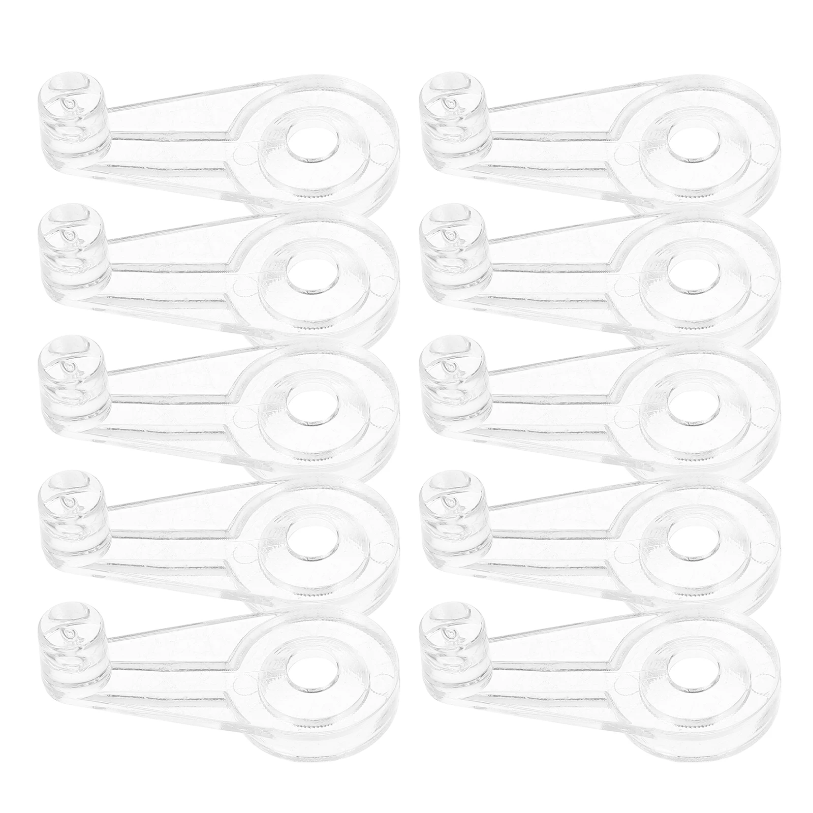 

50 Pcs Clips Cabinet Doors Wardrobe Bracket Acrylic Indoor Glass Clip Retainer No Punching Channel Strip Holder
