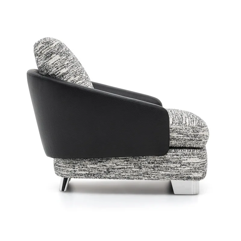 

Modern light luxury balcony lazy sofa chair Nordic single leisure chair living room home designer bedroom back chair