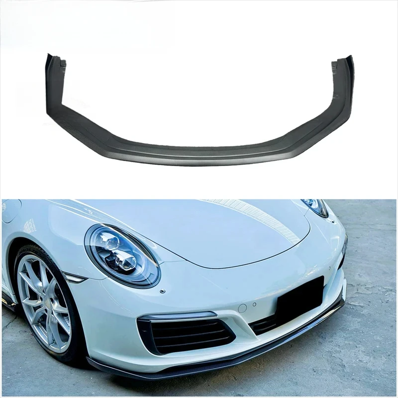 

Carbon Fiber Front Bumper Lip for 911 991.2 Body Kit 2016-2019