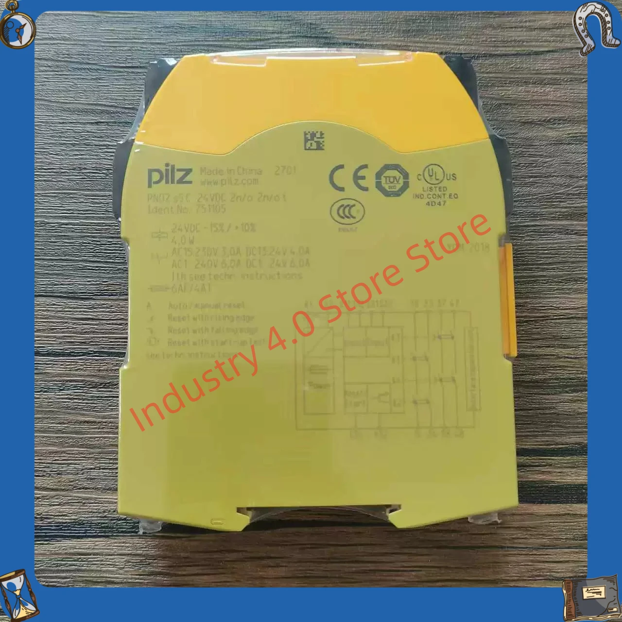 Safety relay PNOZ S5 C 24VDC 751105 New original