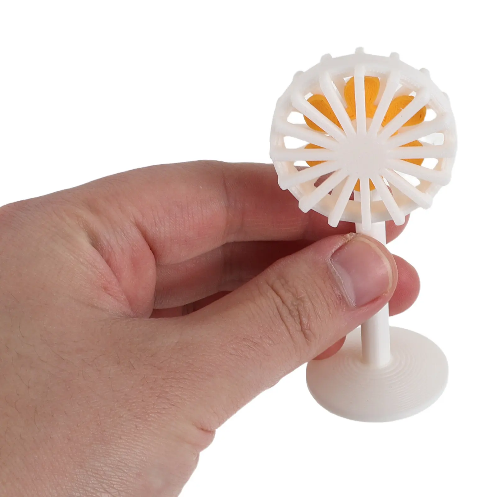 

2Pcs Miniature Dollhouse Fans Stand Table Fan Set Realistic Plastic Mini Fan Ornament for Fairy Garden Sand Table Mini Furniture