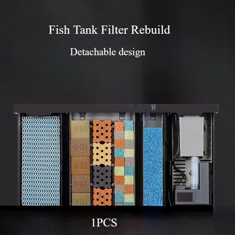 For Xiaomi Mijia Fish Tank Filter Media Physical Module Biochemical Module Heating Compartment Module Accessories