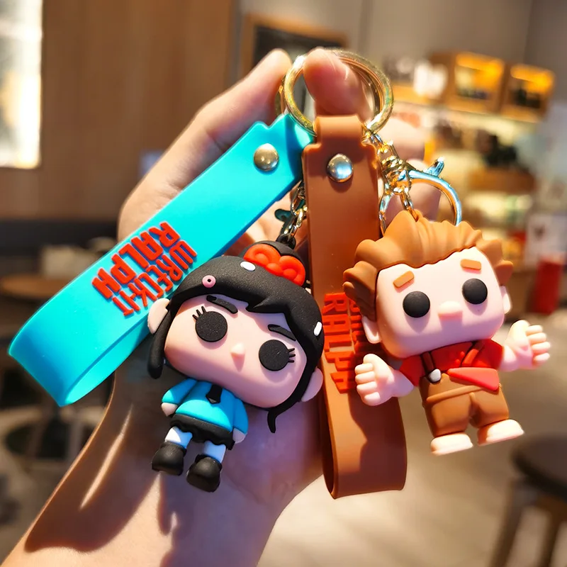 

Invincible Destructor Keychain Figurine Doll Decoration Doll Cross-border Creative Cute Car Keychain Cute Personalized Gifts Y2k