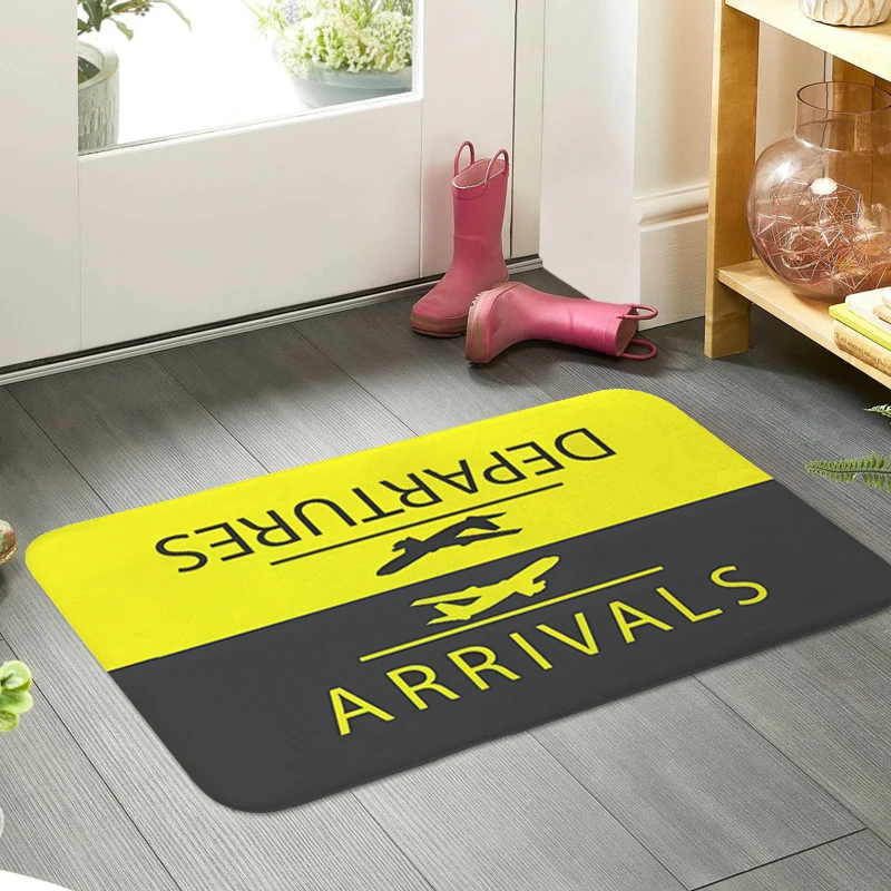 

Arricals Entrance Door Doormat Corridor Hallway Kitchen Non-slip Mat Balcony Bedroom Rug Slip-resistant Living Room Floor Carpet