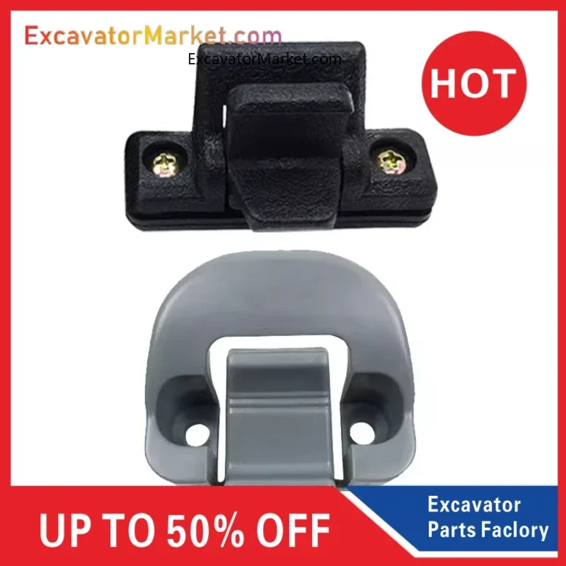 Excavator Parts Excavator accessories For Caterpillar cat CAT307 312 320 323 336BCD/GC sunroof buckle sunroof lock glass buckle