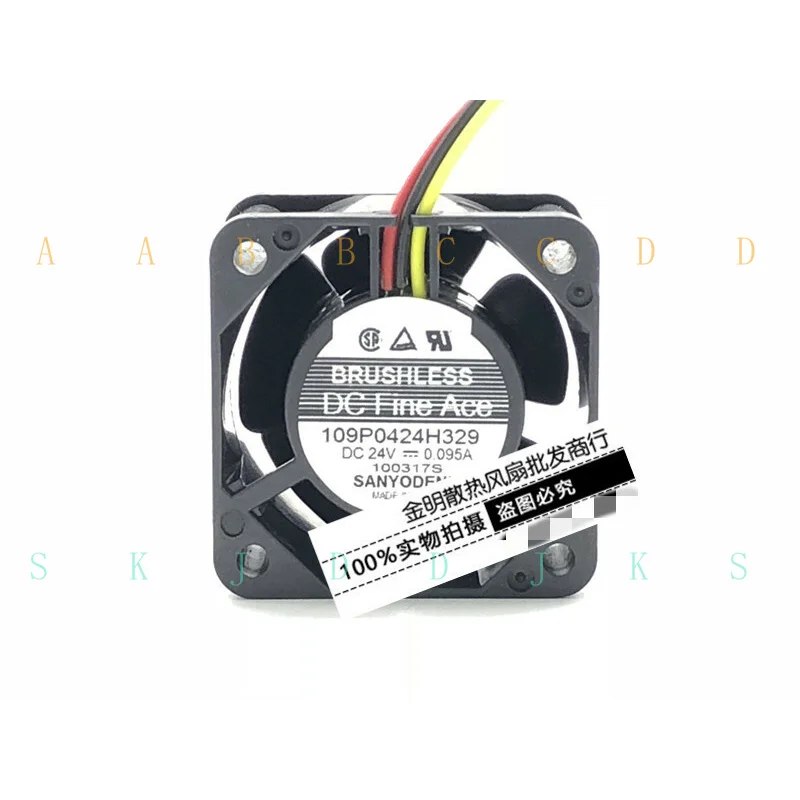 

M для 1 шт. Sanyo 4028 4CM 109P0424H329 24V 0.095A вентилятор охлаждения инвертора