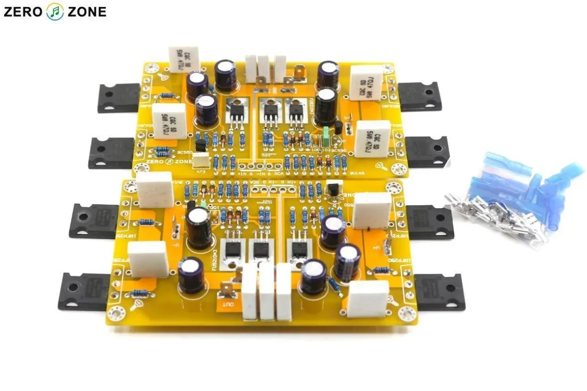 

GZLOZONE Assembled PASS A3 Single-ended Class A Power Amplifier Board 30W+30W DIY AMP