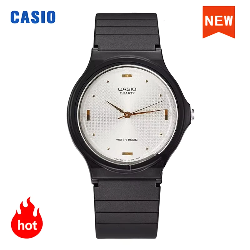 ساعة كاسيو للرجال بمينا صغير، ساعة كوارتز رياضية عصرية وبسيطة للجنسين، بمينا صغير 33 ملم للنساء