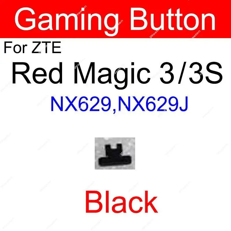 On Off Power Volume Side Buttons For ZTE nubia Red Magic 3 3S NX629J Volume Power Gaming Side Keys Parts