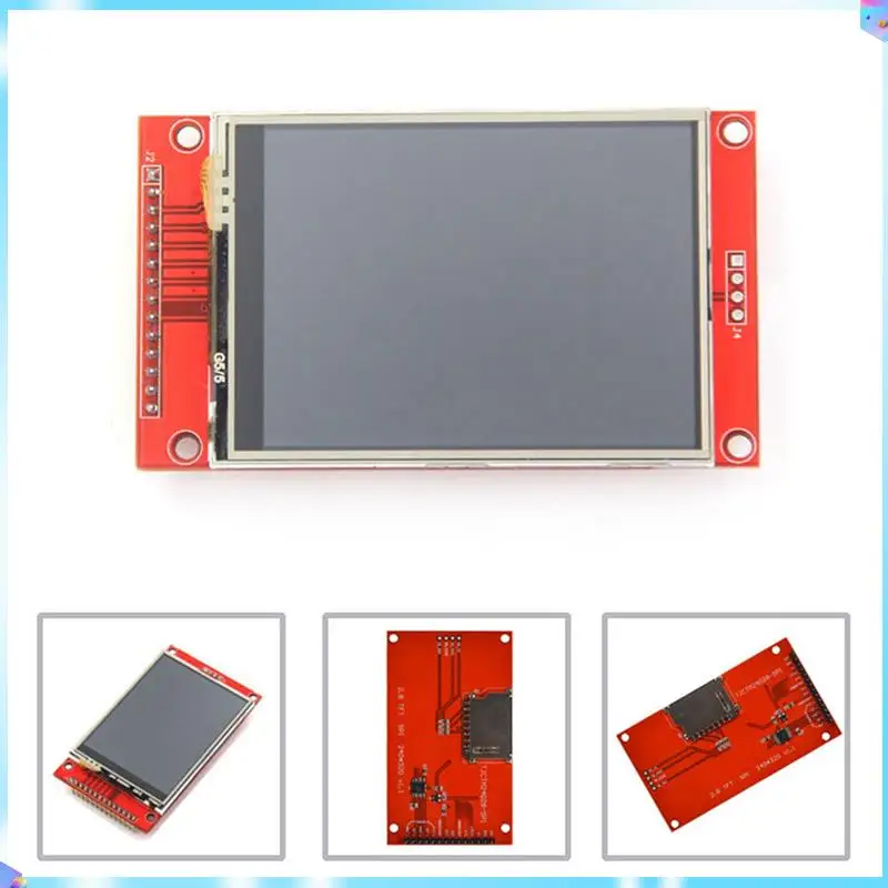 N93R 3X 2.8 بوصة 240X320 SPI TFT وحدة عرض إل سي دي المنفذ التسلسلي 51 محرك ILI9341V LCD وحدة المنفذ التسلسلي STM32 محرك العرض