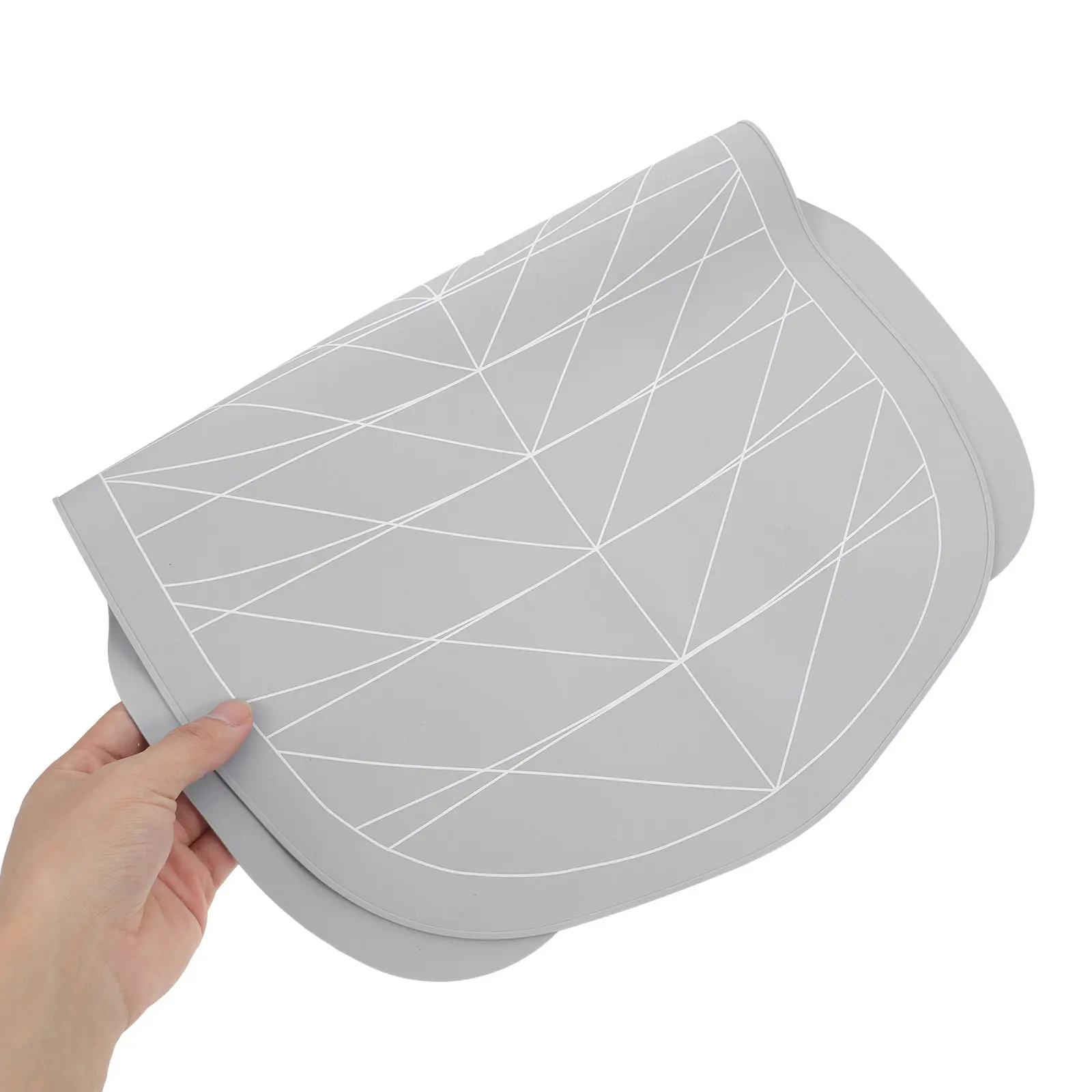 

Hair Cutting Guide Collar Silicone Anti-Haircut Neck Strip Extended Design Washable Barber Neck Protector for Salon and Home Use