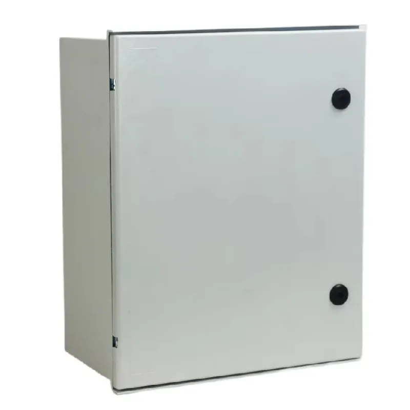 Outdoor SMC glass fiber distribution box 500x400x200mm gray IP66 waterproof flame retardant photovoltaic box RH540 380V