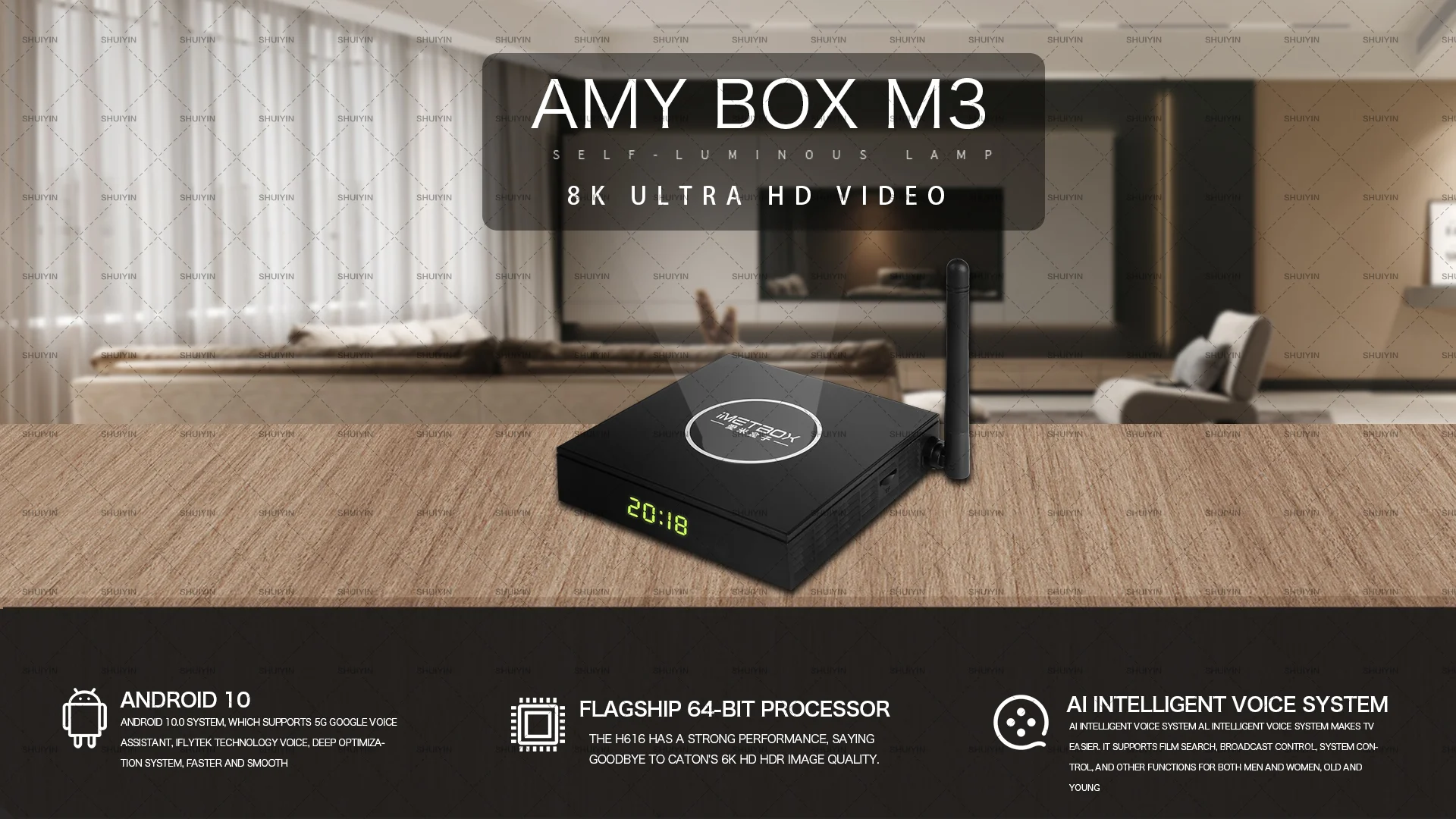 2024 new Imetbox m3 32gb max 128gb vioce control wifi 6 8k UHD smart tv box hot in Singapore Japan USA Canada pk Svicloud evpad