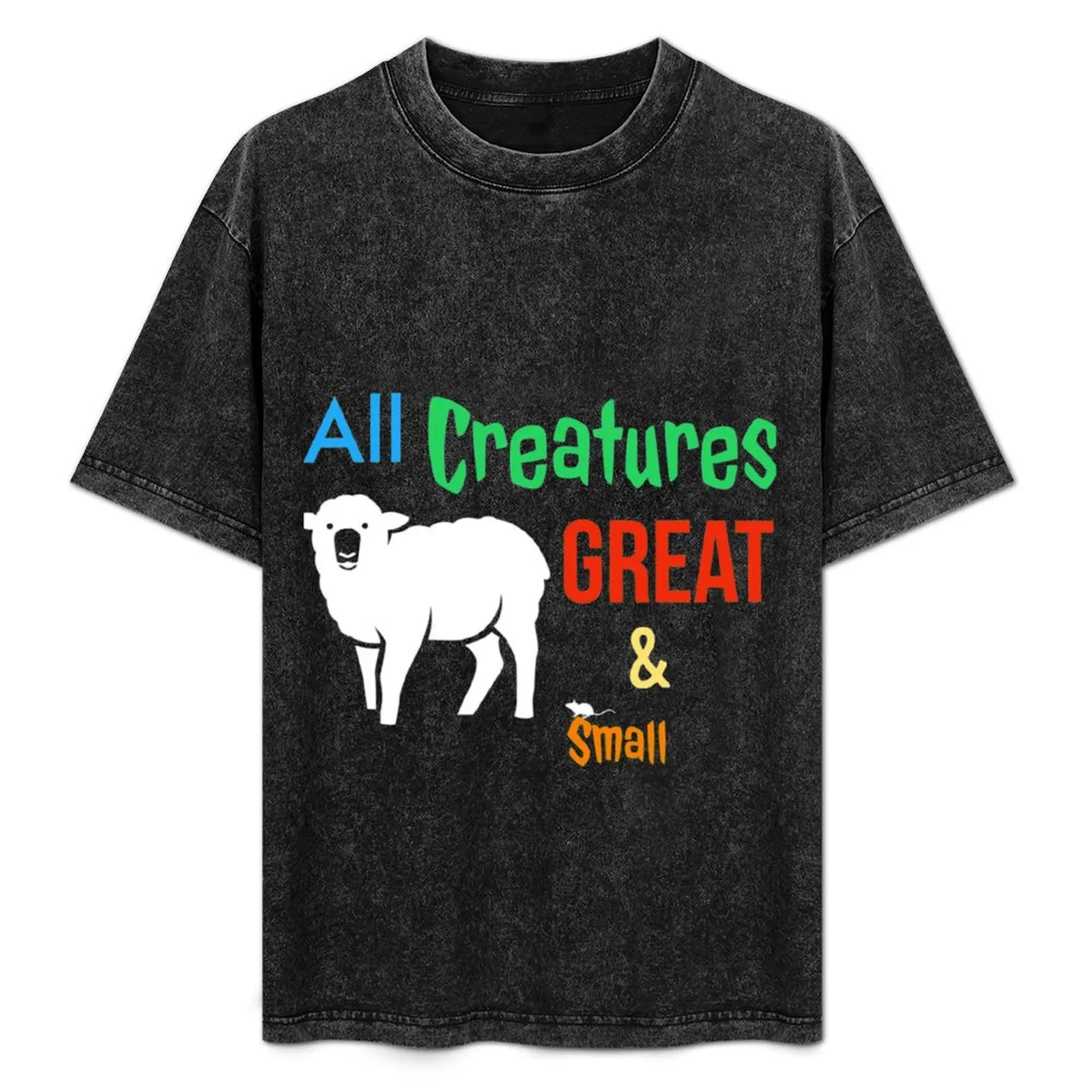 

All Creatures Great and Small. T-Shirt Sun Protective Outdoor Tee Top