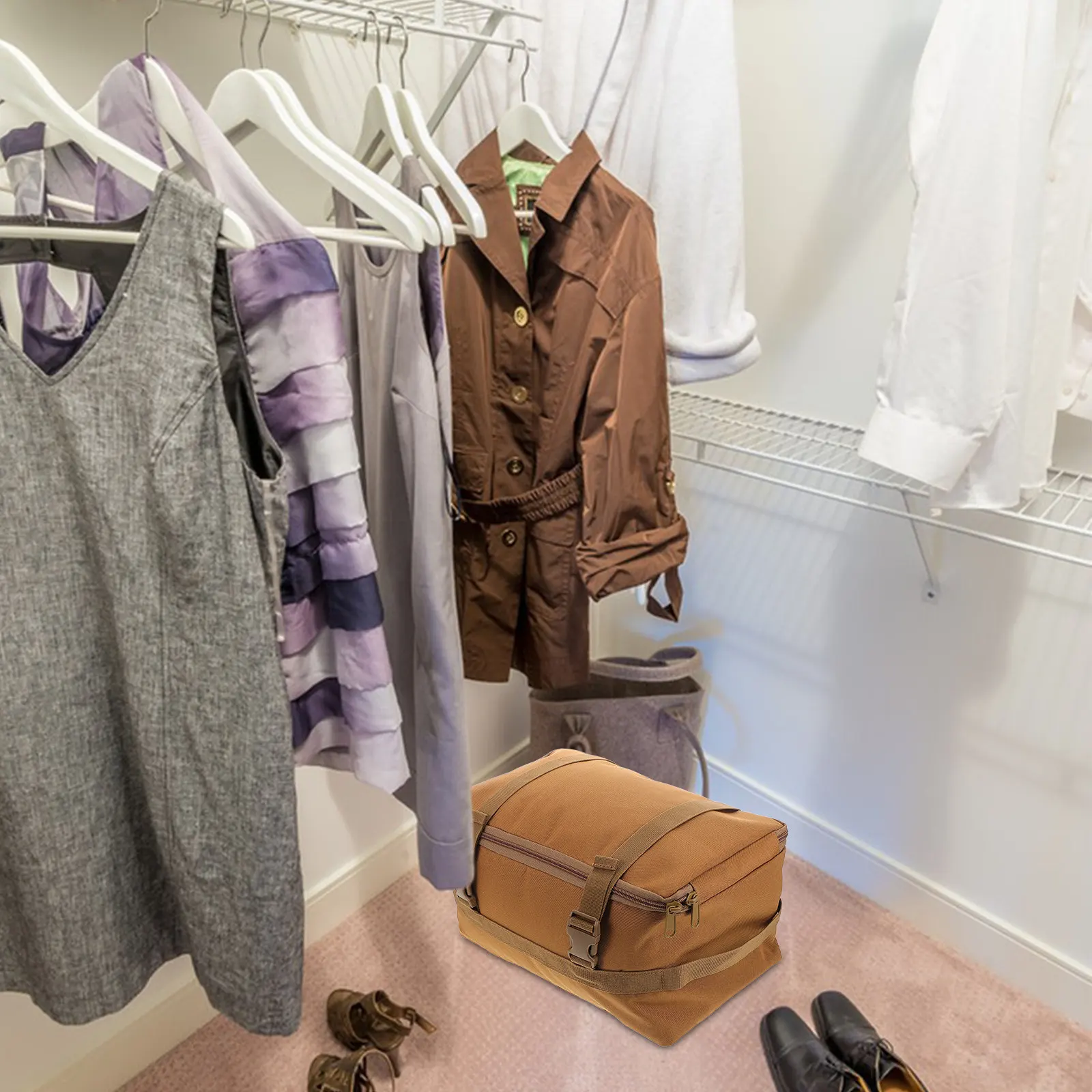 

Durable Wearresistant Beach Bag Large Capacity Organizer Pouch Versatile Functionality Outdoor Travel Scenarios Camping Picnics