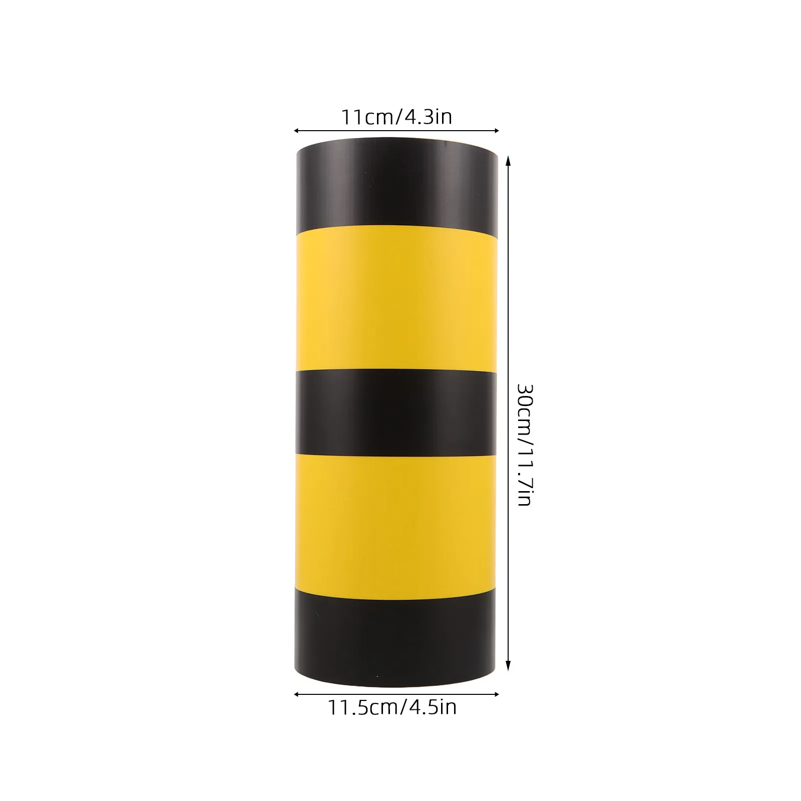 Plastic Anti Collision Column Guard 80-100Mm For Logistics Warehouse Rack Corner Protection Impact Resistant Edge Cover