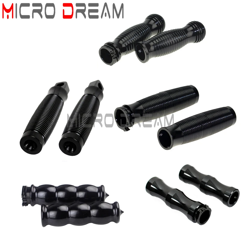 Universal For Chopper Bobber Cafe Racer Cruiser Custom 10mm Hole Motorcycle Brass Hand Grips 1\