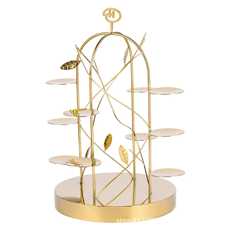 3-Tier Dessert Stand Cake Tower Server for Tea Party Buffet Display Tray