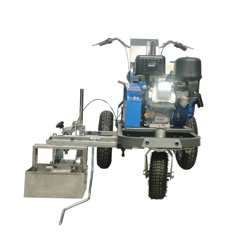 ground parking space marking car, sports stadium drawing machine, plastic track marking machine