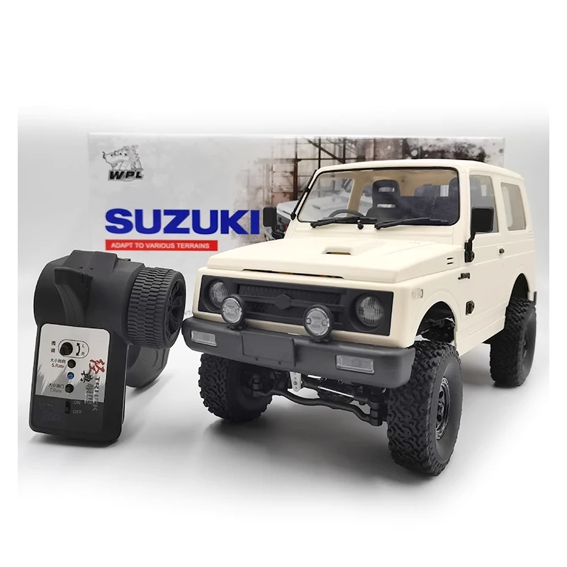 WPL C74 Suzuki Jimny JA11 1/10 RC wspinaczka Buggy pojazd terenowy 4WD Model samochodu zdalnie sterowanego chłopiec zabawka prezent