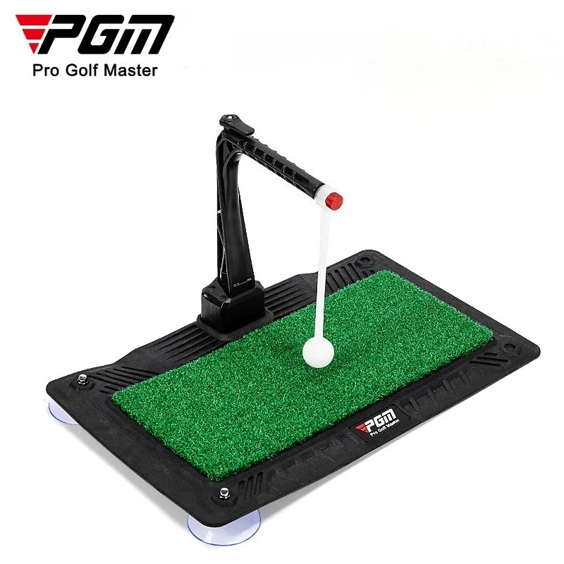 PGM Indoor Golf Swing Trainer with 360 ° Rotating Adjustable Height Stand Practice Tool HL007