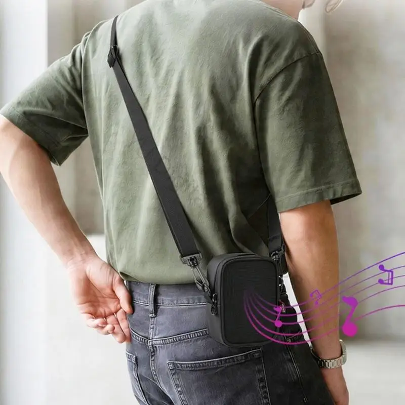 96BA EVA stoßfeste Musik-Player-Tasche für GO5/GO4 Wireless-Lautsprecher, einfach zu tragen – Detail 4