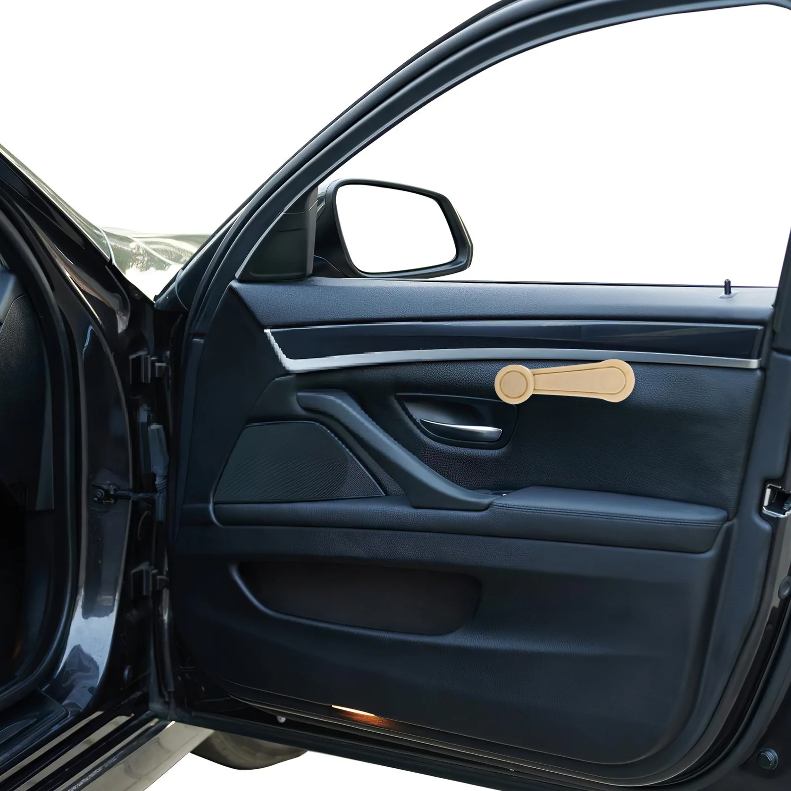 

1Pair Window Crank Handle Universal Car Door Replacement Plastic Interior Window Winder Crank Riser Driver Passenger Side