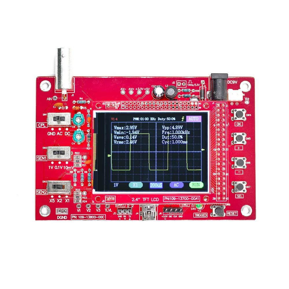 Soldered DSO FNIRSI 138 Digital Oscilloscope 2.4\