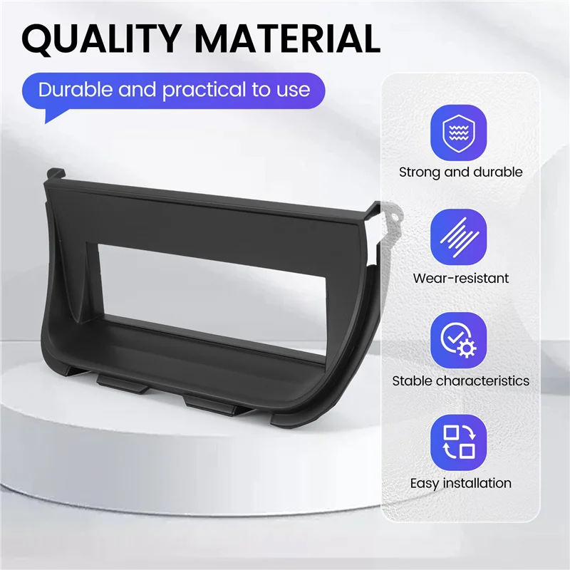 إطار لوحة راديو السيارة المتين والمفرد Din مناسب لسيارة جاكوار XJ XJR 1997-2003