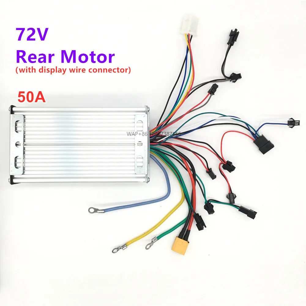 

Лидер продаж, аксессуары для электрических велосипедов/самокатов, 72 В, 50 А, контроллер скорости A & B