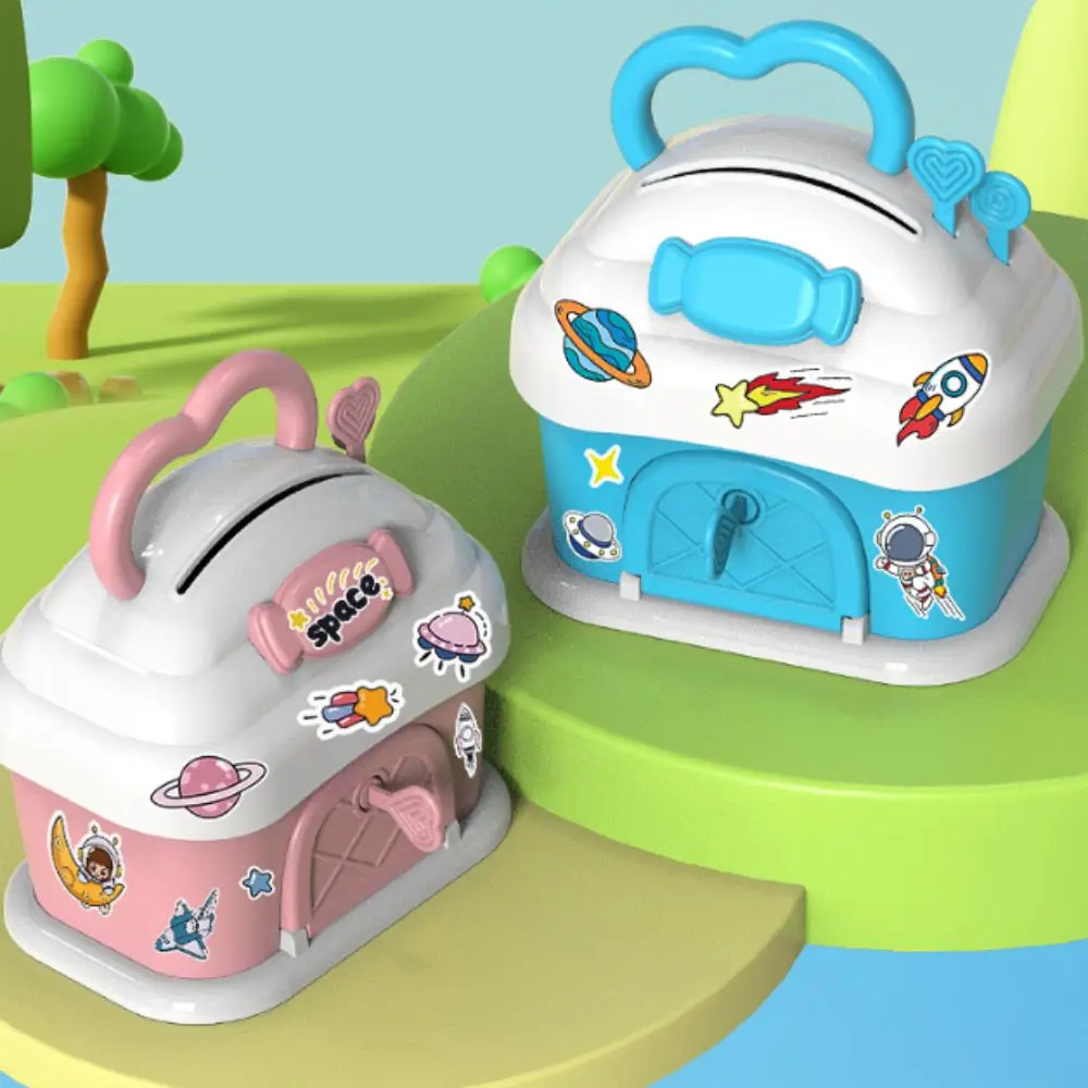 

Adorable Panda Piggy Bank Candy House Large Capacity Animal Bank Safe Box Cute Creative Children Money Boxes Children/Kids