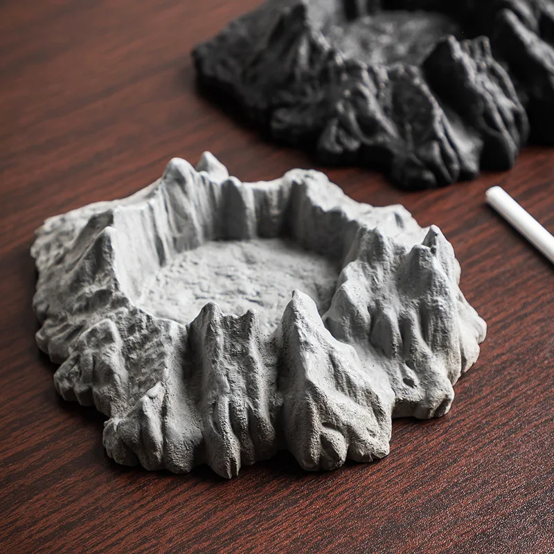 volcano Ashtray Outdoor Ashtray Room Smoking Accessories Design Tray Tobacco Ashtray Rack Home Accessories