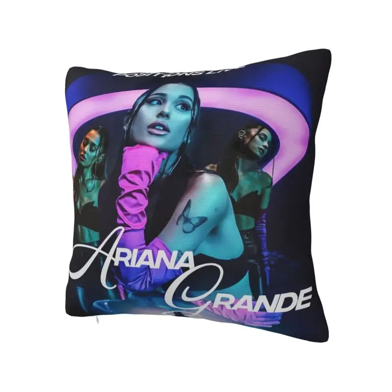 American Singer Ariana Grande Nordic Throw Pillow Cover Decoration Pop Music Chair Cushion